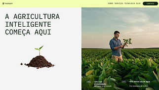 Templates de Industrial - Empresa de Agronegócios (Negócios)