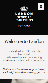 Mẫu trang web Thời trang và Phong cách – Thợ may