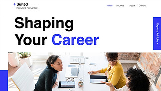 Consulting & Coaching website templates - HR Agency