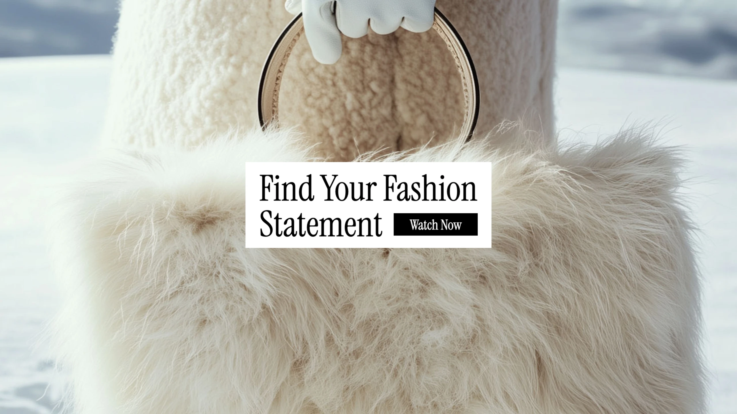 Bold Clean Fashion YouTube Banner