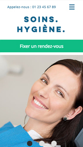 Templates de site web pour Santé et bien-être - Dentiste