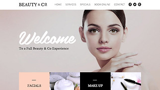 Beauty Hair Website Templates Wix Com