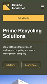 All website templates – Recycling Facility