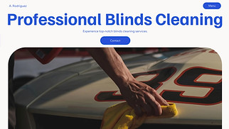 Automotive & Cars website templates - Car Detailing Business (Clean)