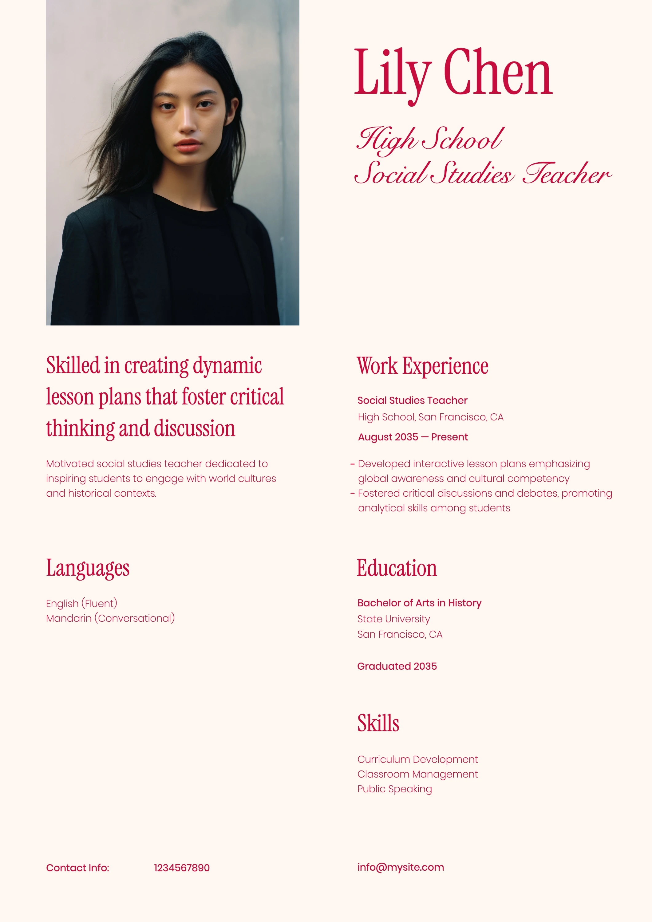 Free Downloadable Resume Templates | Wixel