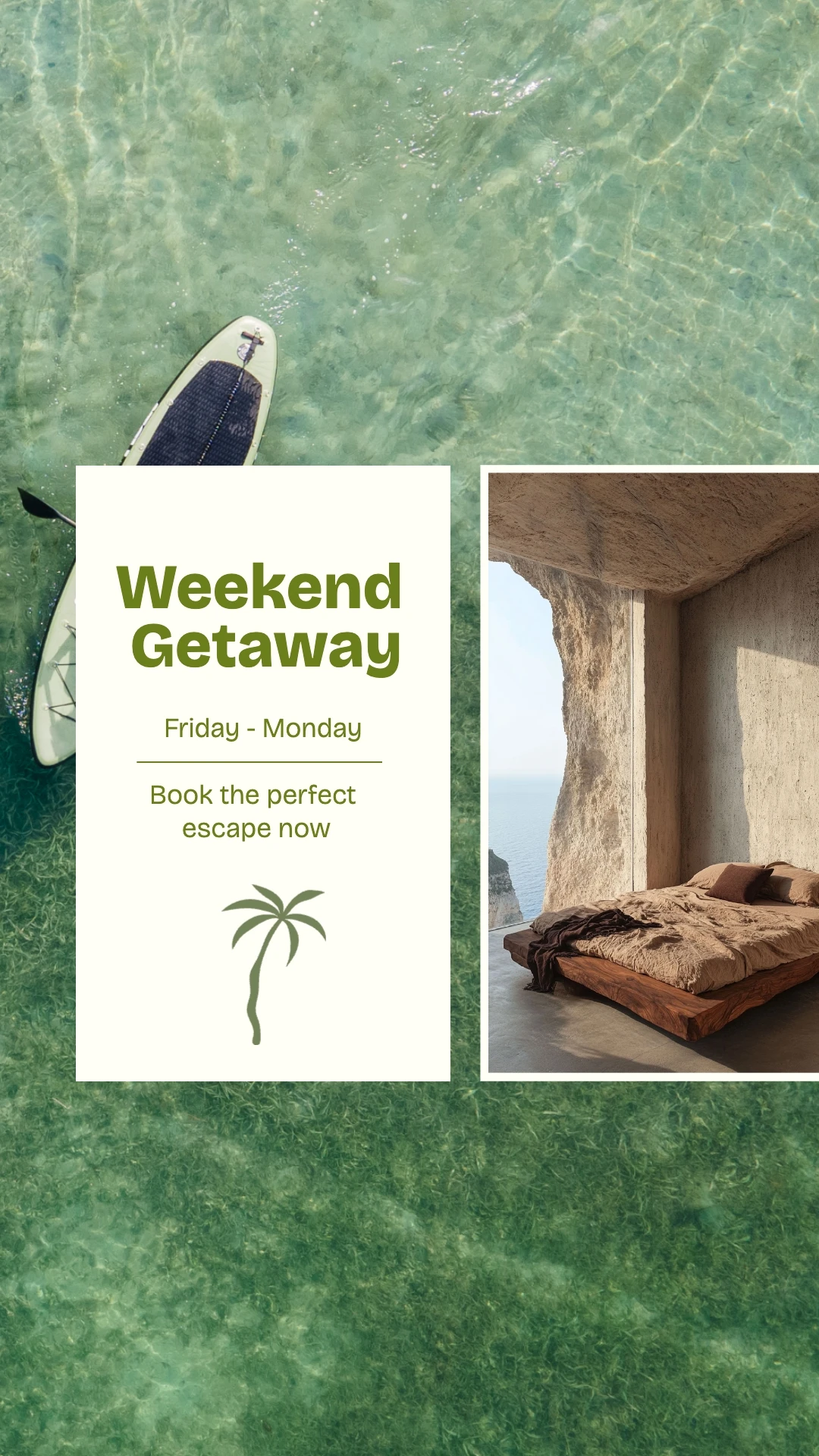 Organic Sleek  Travel & Hospitality Facebook Story