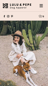 Mẫu trang web Thú cưng và Động vật – Cửa hàng quần áo cho thú cưng