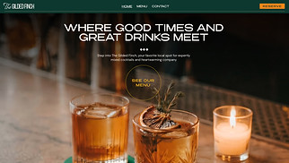 เทมเพลตเว็บไซต์ ร้านอาหาร & อาหาร - Bar (Friendly)