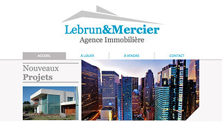 Templates de sites web Tous - Société immobilière