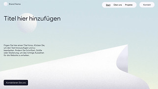Leere Templates Website-Vorlagen - Modernes Layout