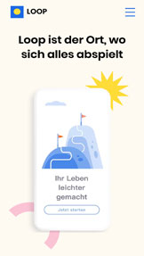 Landingpage website templates – Landingpage im Aufbau