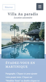 Templates de site web pour Voyages et tourisme - Société de location de vacances