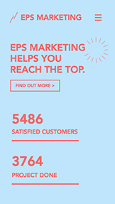 Mẫu trang web Quảng cáo và Tiếp thị – Công ty tiếp thị