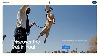 Pets & Animals website templates - Veterinary Camp (Energetic)