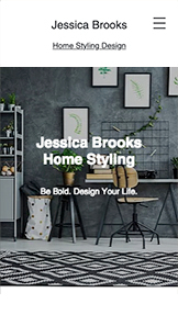 設計 網站範本 – 室內設計師