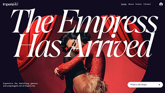 Kunst website templates - Drag Queen (Colorful)