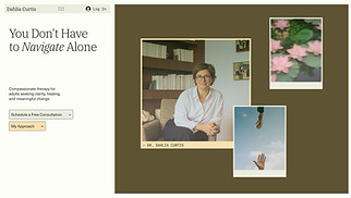  website templates - Therapist (Soft)