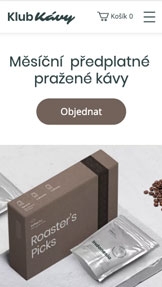 e-Shop website templates – Krabičkové služby – Předplatné 