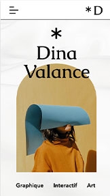 Templates de site web pour Design - Designer Graphique