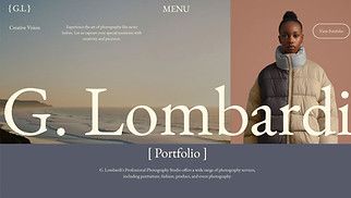 Travel & Documentary website templates - Professional Photography Studio (Bright)