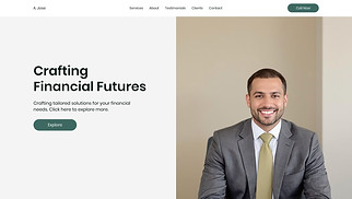  website templates - Mortgage Company (Classic)
