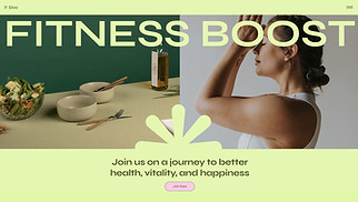 Personal Blog website templates - Personal Blog (Energetic)