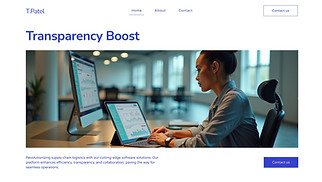 Business website templates - B2B Startup (Professional)