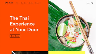 Restaurant website templates - Aziatisch restaurant 