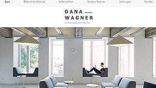 Architektur Website-Vorlagen - Innendesigner/in
