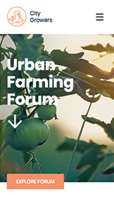 Mẫu trang web Diễn đàn trực tuyến – Blog và diễn đàn làm vườn