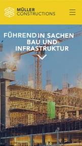 Alle website templates – Baufirma