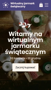 Sklep internetowy website templates – Jarmark świąteczny online