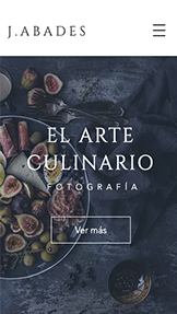 Portafolios Online plantillas web – Fotógrafo de Comida