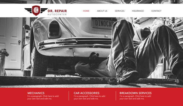 Automotive Cars Website Templates Business Wix Com