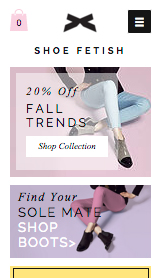 Mẫu trang web Phụ kiện – Cửa hàng giày