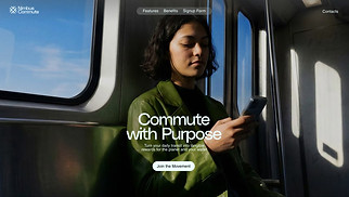 Templates de sites web Entreprises de services - Signup LP (Simple)