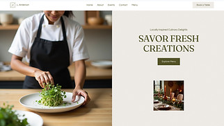 Venues website templates - Farm to Table Venue (Rustic)
