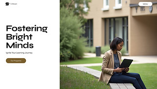 Education website templates - College (Inspiring)