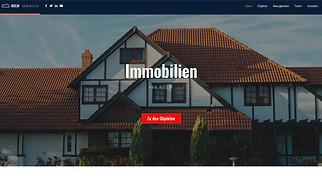 Immobilien Website-Vorlagen - Immobilienunternehmen
