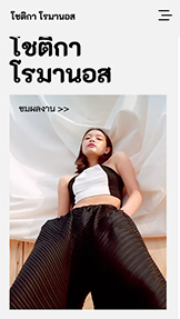 ดีไซน์ รูปแบบเว็บไซต์ – แฟชั่นดีไซน์เนอร์ 