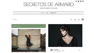 Moda y Belleza plantillas web – Blog de moda