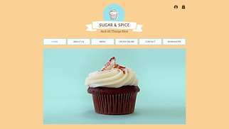 Nettstedsmaler innen Mat og drikke - Muffinsforretning