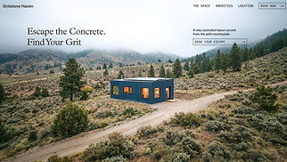 Шаблони у категорії «Подорожі та туризм» — «Countryside Apartment (Grunge)»