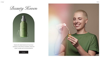 Makeup & Cosmetics website templates - Cosmetics Blog (Clean)