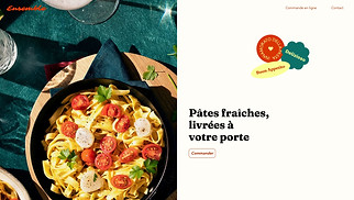Templates de sites web Nouveaux templates - Restaurant italien