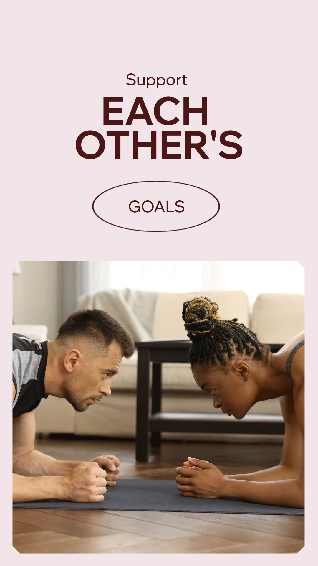 Simple Elegant Pastel Clean Health & Fitness Facebook Story