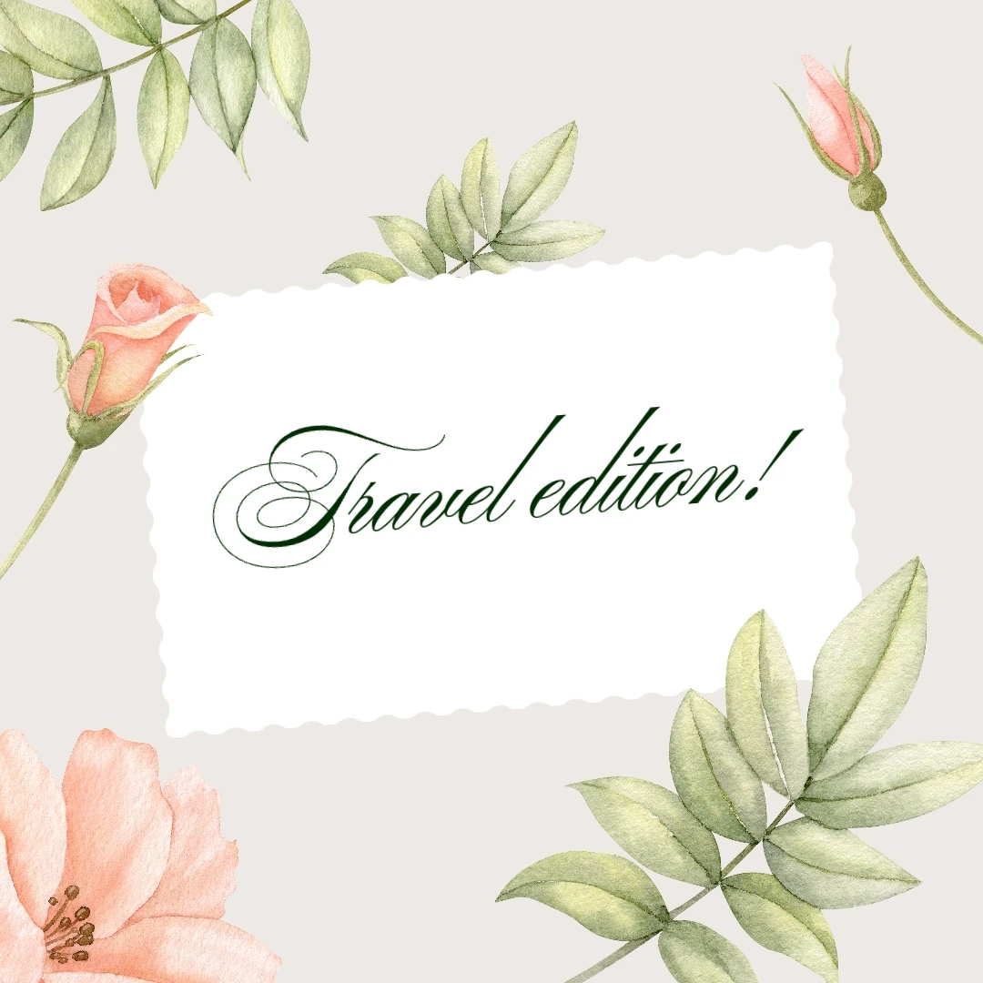 Elegant Floral Travel & Hospitality Facebook Post