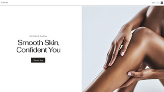  website templates - Electrolysis Hair Removal Center (Fresh)
