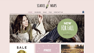 Fashion & Style website templates - Accessories Store