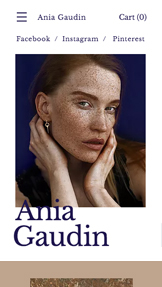 Mẫu trang web Phụ kiện – Cửa hàng trang sức